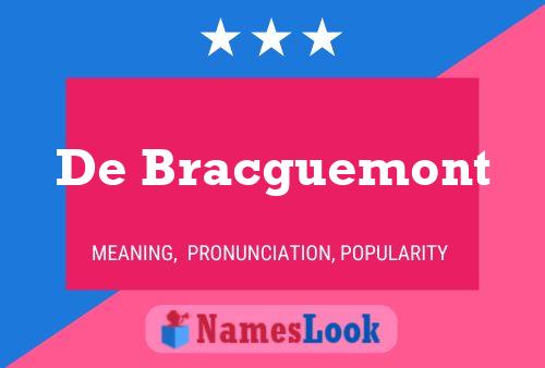 Poster del nome De Bracguemont