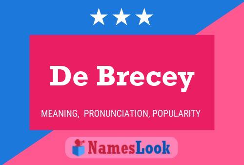 Poster del nome De Brecey