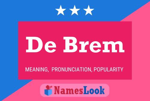 Poster del nome De Brem