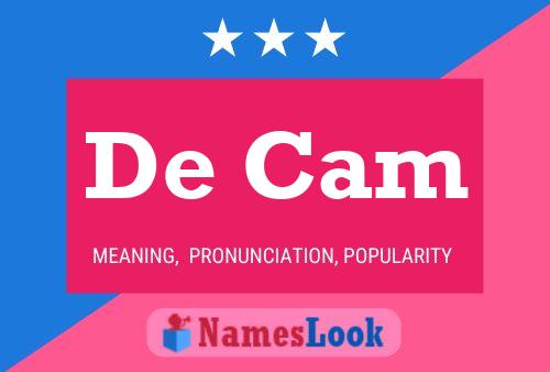 Poster del nome De Cam