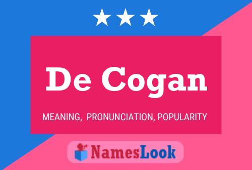 Poster del nome De Cogan