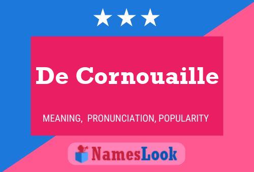 Poster del nome De Cornouaille