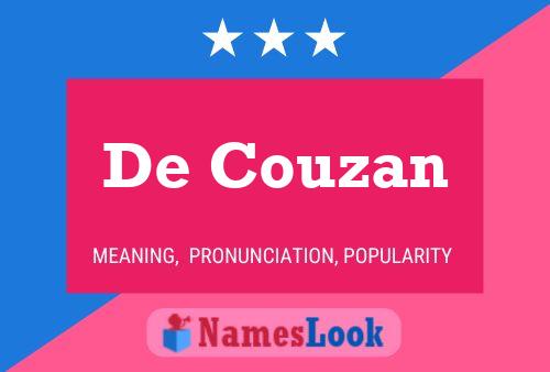 Poster del nome De Couzan