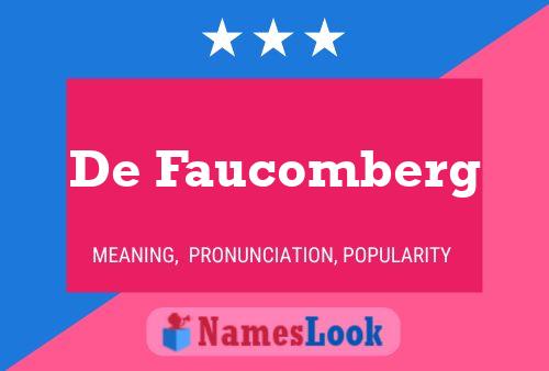 Poster del nome De Faucomberg