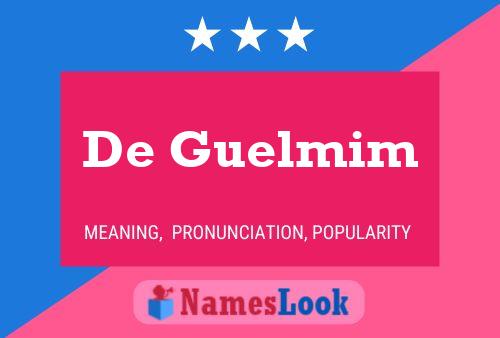 Poster del nome De Guelmim