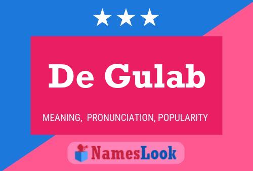 Poster del nome De Gulab