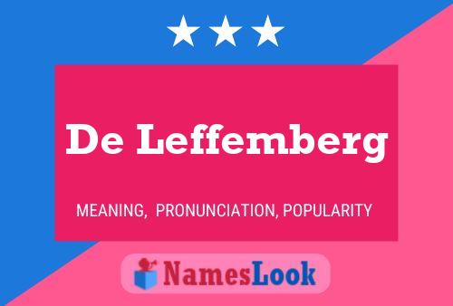 Poster del nome De Leffemberg