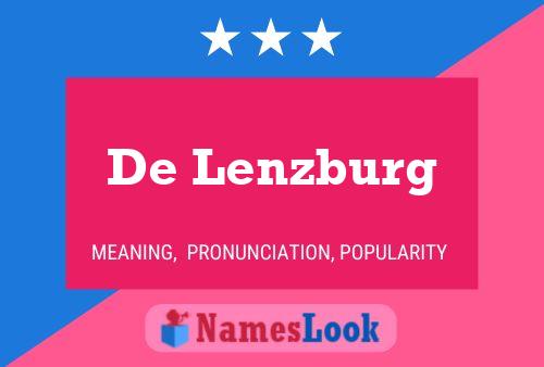 Poster del nome De Lenzburg