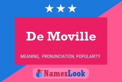 Poster del nome De Moville