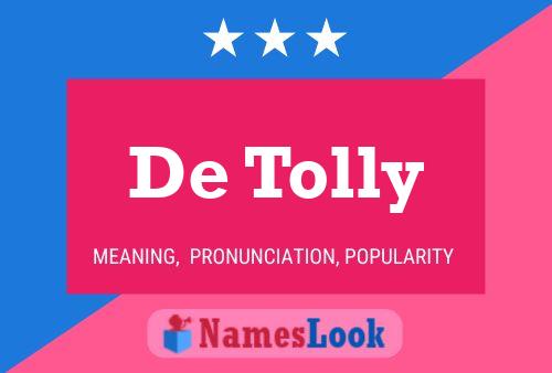 Poster del nome De Tolly