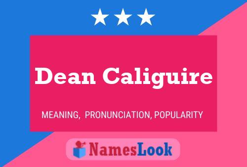 Poster del nome Dean Caliguire