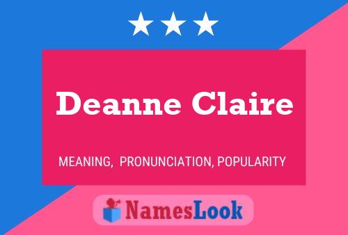 Poster del nome Deanne Claire