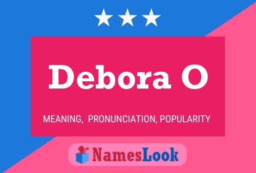 Poster del nome Debora O