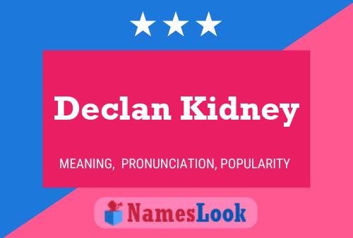 Poster del nome Declan Kidney