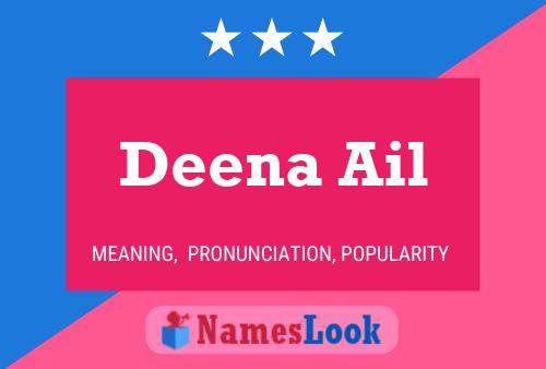 Poster del nome Deena Ail