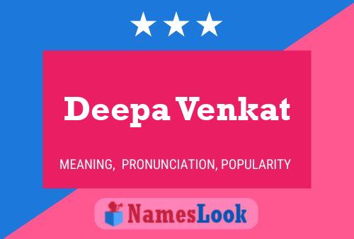 Poster del nome Deepa Venkat