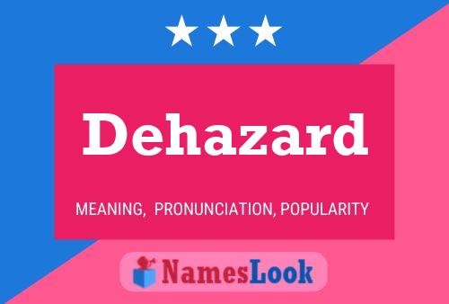 Poster del nome Dehazard