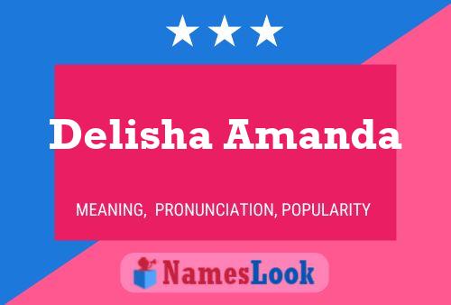 Poster del nome Delisha Amanda