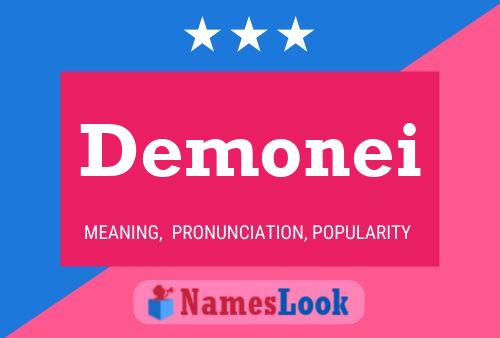 Poster del nome Demonei