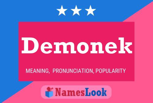 Poster del nome Demonek