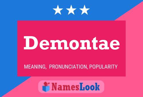 Poster del nome Demontae