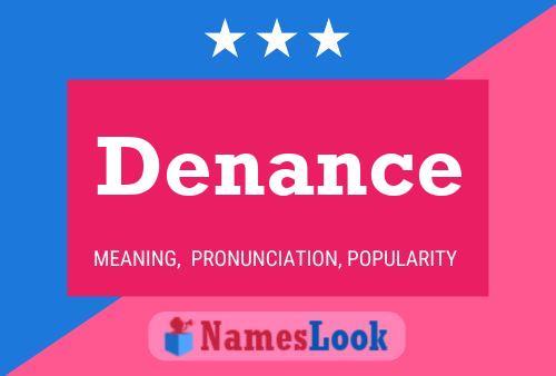 Poster del nome Denance