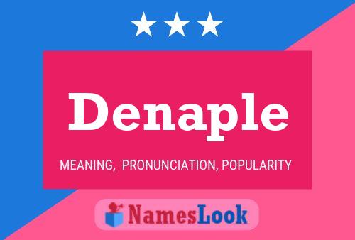 Poster del nome Denaple