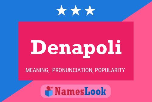 Poster del nome Denapoli