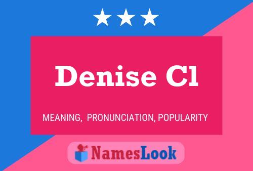 Poster del nome Denise Cl