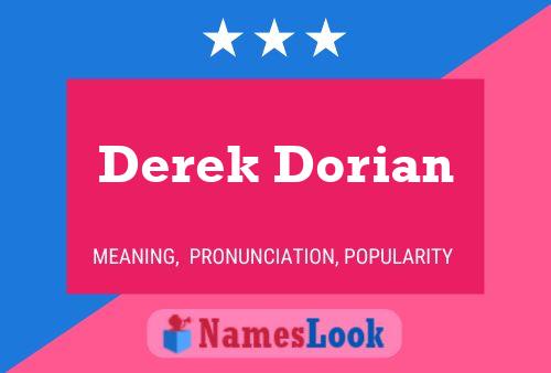 Poster del nome Derek Dorian