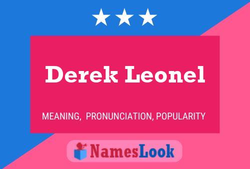 Poster del nome Derek Leonel