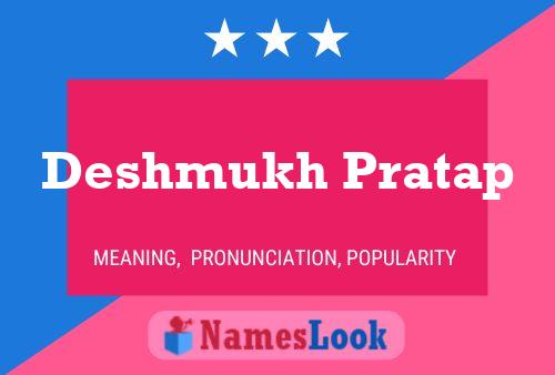 Poster del nome Deshmukh Pratap