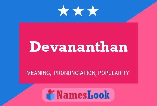 Poster del nome Devananthan