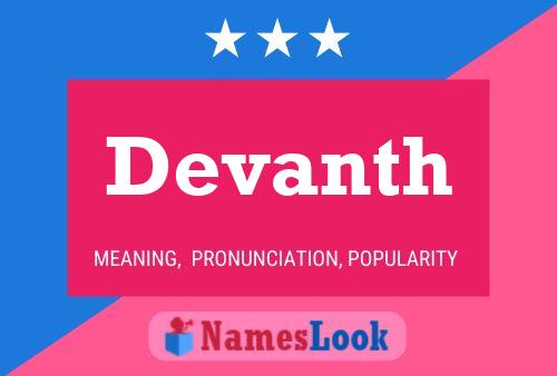 Poster del nome Devanth