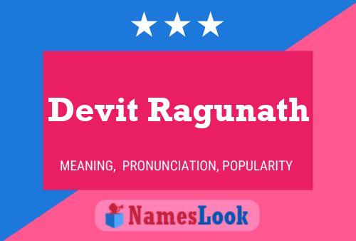 Poster del nome Devit Ragunath