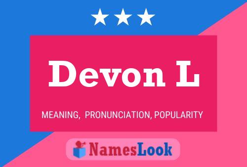 Poster del nome Devon L