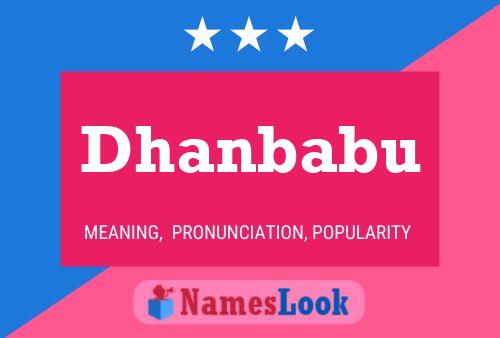 Poster del nome Dhanbabu