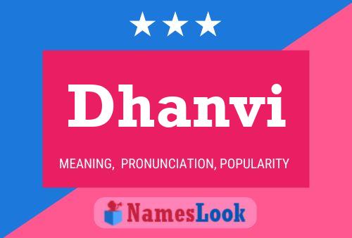 Poster del nome Dhanvi