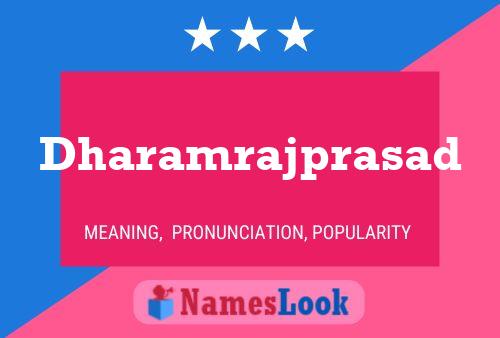 Poster del nome Dharamrajprasad