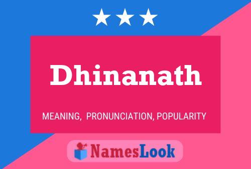 Poster del nome Dhinanath