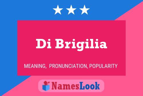 Poster del nome Di Brigilia