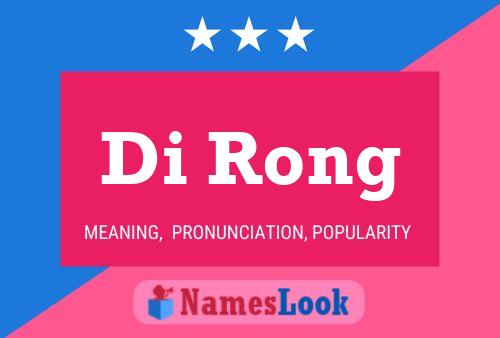 Poster del nome Di Rong