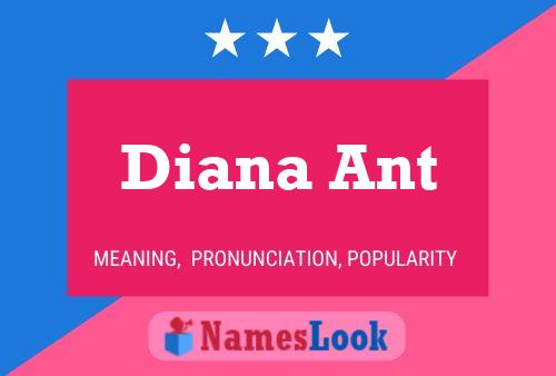 Poster del nome Diana Ant