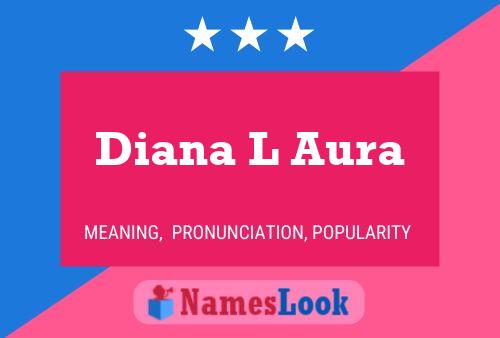 Poster del nome Diana L Aura