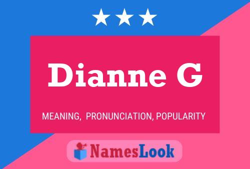 Poster del nome Dianne G