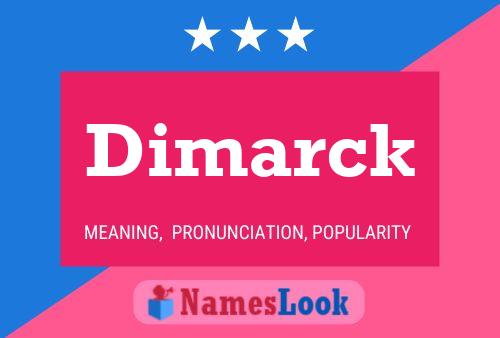 Poster del nome Dimarck