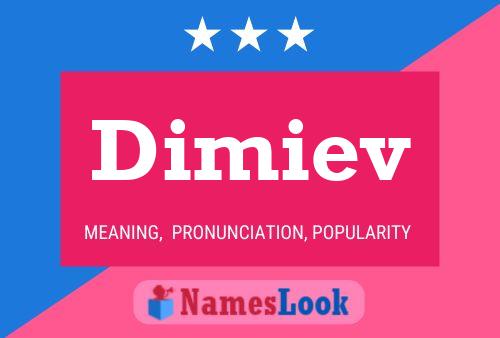 Poster del nome Dimiev