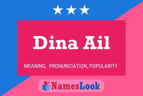 Poster del nome Dina Ail