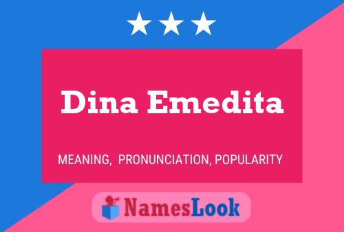 Poster del nome Dina Emedita