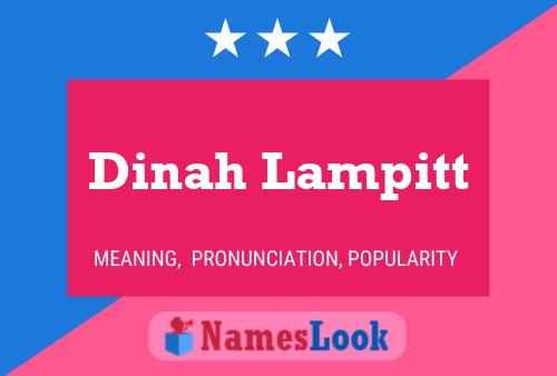 Poster del nome Dinah Lampitt